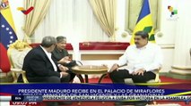 Pdte. Nicolás Maduro recibe al titular de San Vicente y Las Granadinas Ralph Gonsalves