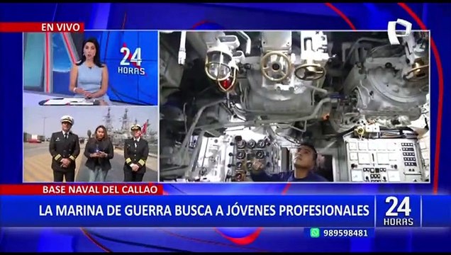 Marina de Guerra abre convocatoria para captar a jóvenes profesionales