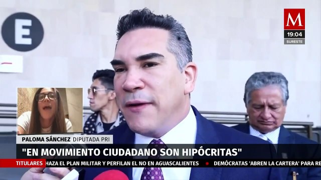 Nosotros estamos en contra de la reforma electoral: Paloma Sánchez, diputada del PRI