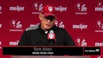 Tom Allen Reflects on Indiana Football's 2020 Win Over Penn State