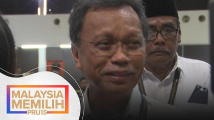 PRU15 | Sidang Media Shafie Apdal di Pusat Penamaan Calon P.189 Semporna