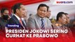 Presiden Jokowi Mengaku Sering Curhat dengan Menhan, Sinyal Baik Dukung Prabowo di Pilpres?