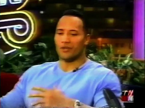 Behind The Scenes of The Rock's music Pie for WWF The Music Vol. 5 (WWF Superstars 2-18-01)