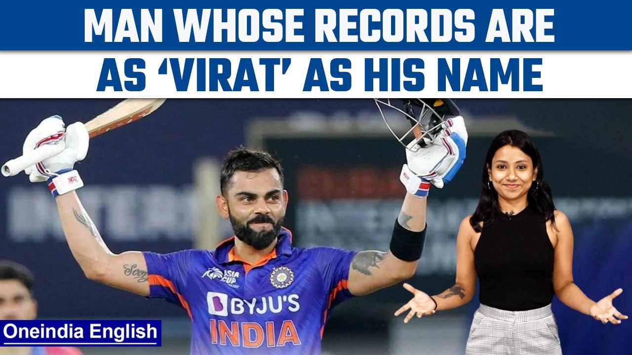 Happy Birthday Virat Kohli: The  prolific run machine of India turns 34 | Oneindia News*Special