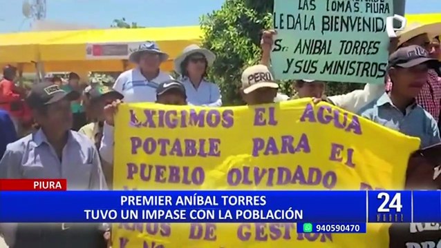 Premier Aníbal Torres vuelve a arremeter contra la prensa