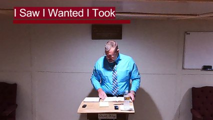 I Saw I Wanted I Took