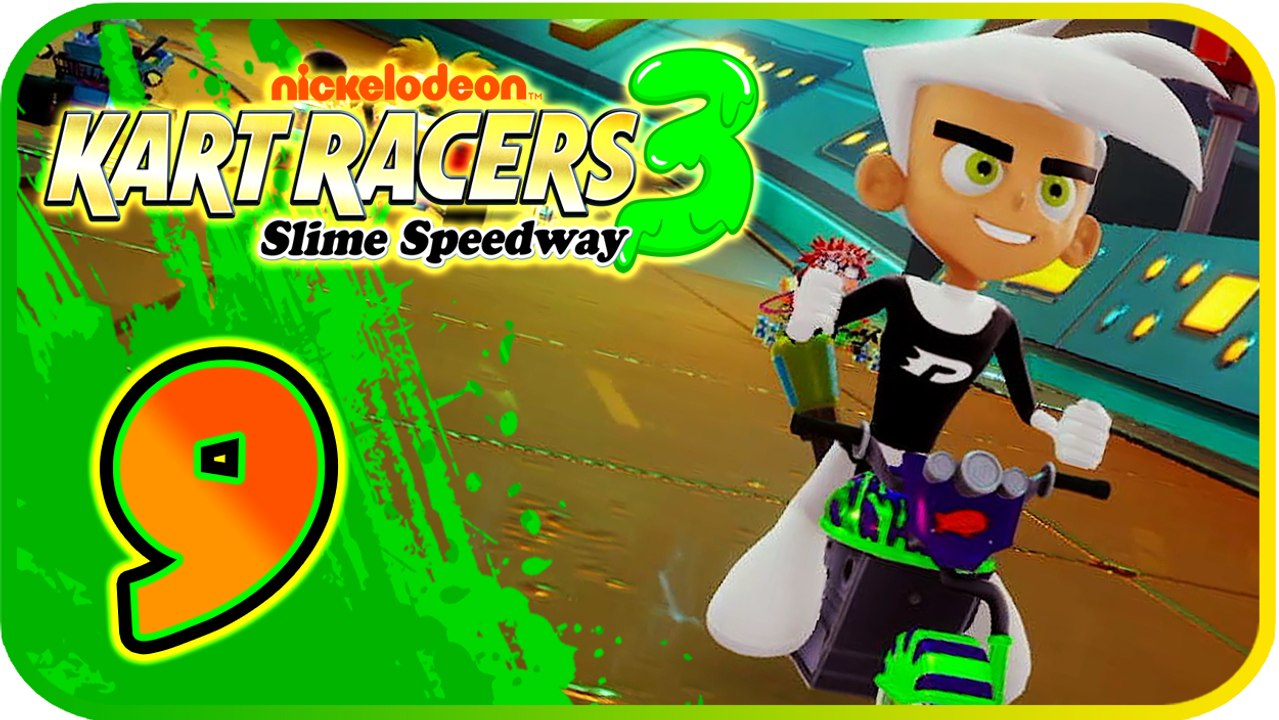 Nickelodeon Kart Racers 3: Slime Speedway Part 9 (PS4, PS5) Danny Phantom - Atom Cup