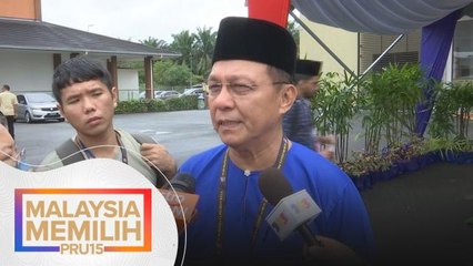 PRU15 | Sidang media Hasni Mohammad di PPC Parlimen P.151 Simpang Renggam