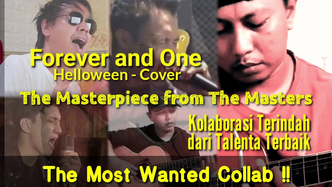 THIS IS ROCK !! INDONESIA'S BEST TALENT COLLAB️!!  ALIP BA TA, DIMAS SENOPATI, DENDEN GONJALEZ, IAN KASELA‼️ | FOREVER AND ONE - HELLOWEEN (ACOUSTIC COVER)