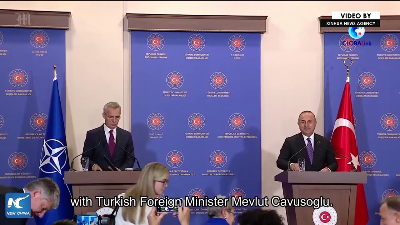 NATO chief urges Türkiye to finalize process of ratifying NATO entry of Finland, Sweden