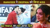 Ranveer Singh Showers Kisses On Deepika Padukone Heart Melting Reply
