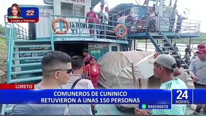 Télécharger la video: Loreto: liberan a turistas retenidos por comuneros tras derrame de petróleo desatendido por el Gobierno