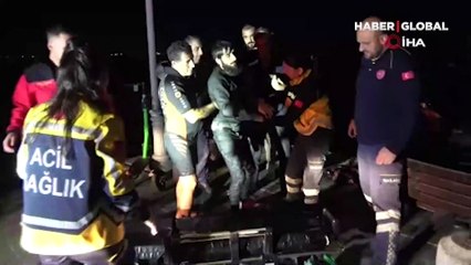 Kocaeli'de balık tutmak isteyen adam, canından oluyordu!