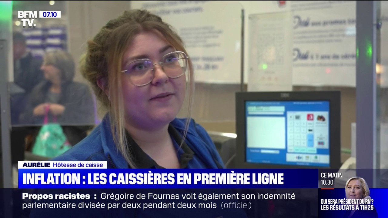 Inflation: ces caissières témoignent des grimaces des clients au moment de payer la facture