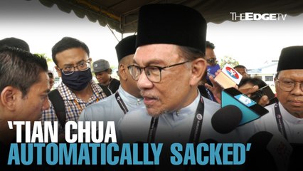 NEWS: Tian Chua would be automatically sacked, says Anwar