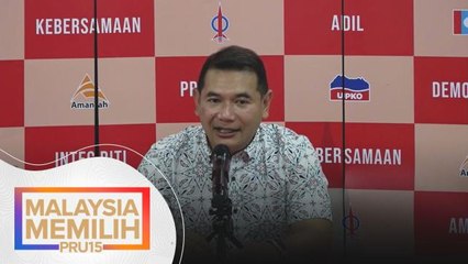 PRU15 | Sidang media Rafizi Ramli