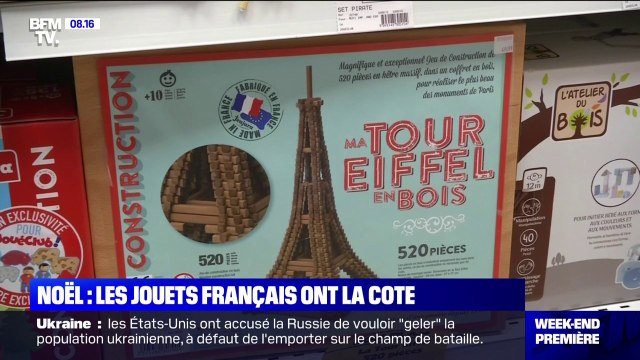 Noël: les ventes des jouets made in France progressent