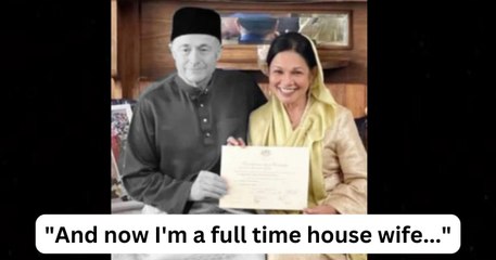 "And now I'm a full time house wife"- Salamiah Hassan kongsi momen indah kembali bersama suami