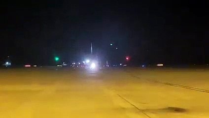 The very last flight lands at Doncaster Sheffield Airport