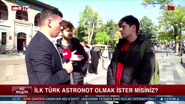 İlk Türk astronot olmak ister misiniz ?