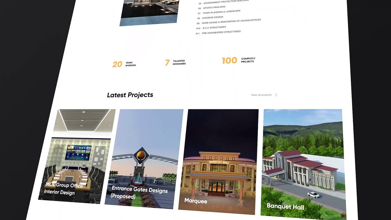 Shami Associates Website Presentation | Developed by The Graphic Power