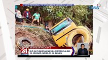 Bus na sinakyan ng mga gurong galing sa seminar, nahulog sa bangin | 24 Oras Weekend