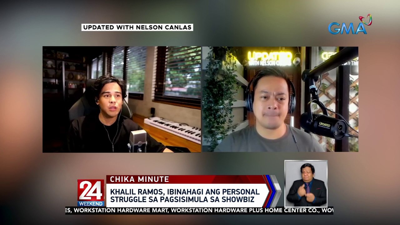 Khalil Ramos, ibinahagi ang personal struggle sa pagsisimula sa showbiz | 24 Oras Weekend