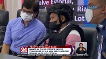 Inmate na si Christopher Bacoto, itinangging kilala niya ang sumukong gunman na si Joel Escorial | 24 Oras Weekend