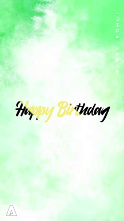 Happy Birthday Virat