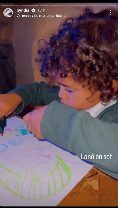 Rita Pereira com o filho Lonô