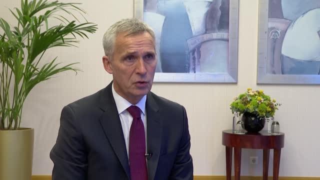NATO Genel Sekreteri Stoltenberg, gündemi AA'ya değerlendirdi