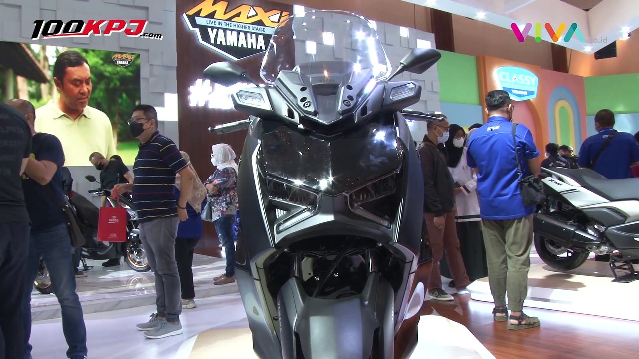 Yamaha XMAX 250 Rakitan Lokal Mendunia, Mirip Motor Eropa!