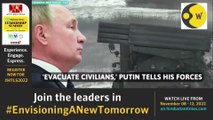 ‘Remove Civilians’: Putin tells Russian forces amid intense battle for Kherson | Russia Ukraine 