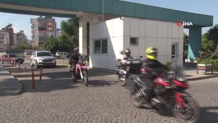 35 motosikletli, organ bağışına dikkat çekmek için kortej düzenledi