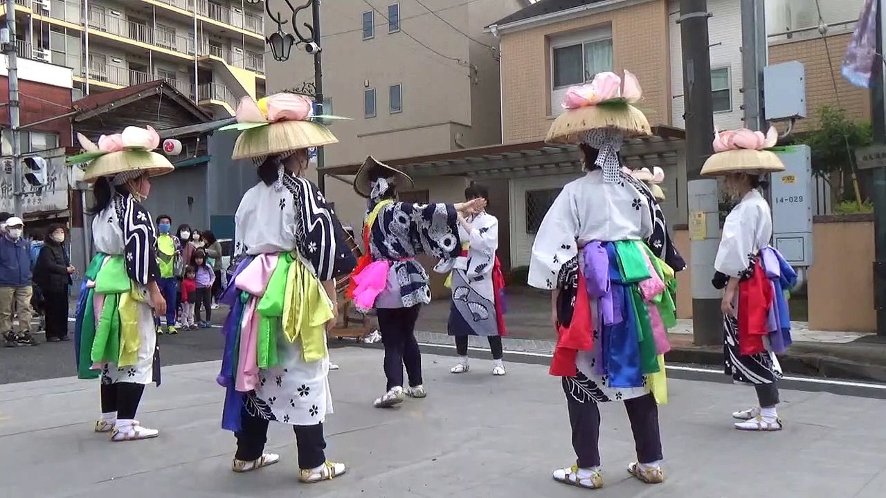 【中民郷】第50回飯能まつり　自由の森学園　民族舞踊部　「さんさ踊り」【2022/11/5】