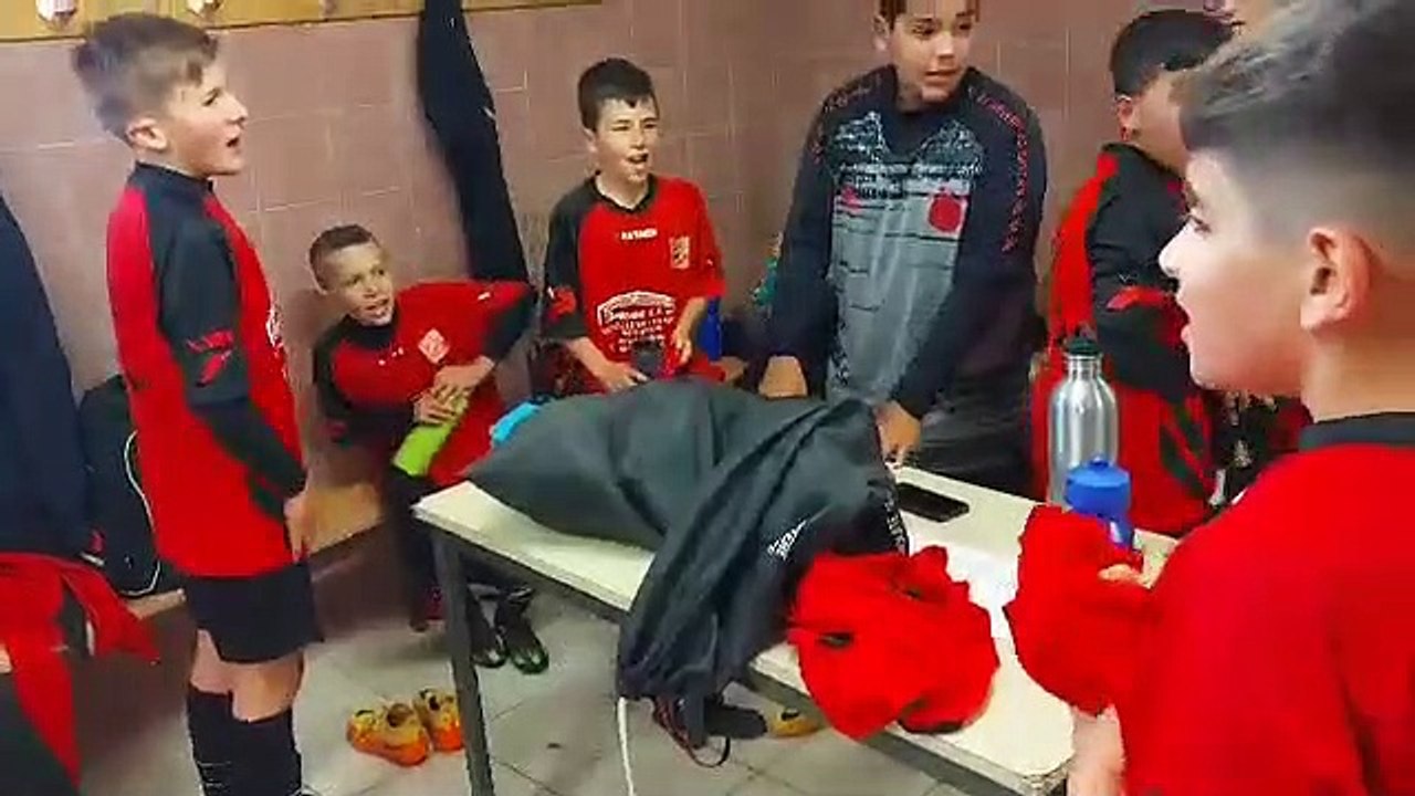 Belle victoire des U13B