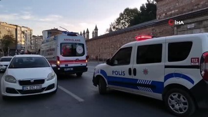 Aracının içinde uyuyakalan alkollü şahıs, ekipleri harekete geçirdi