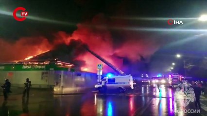 Rusya'da kafede yangın: En az 15 ölü