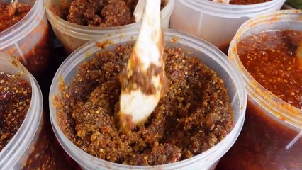 Spicy & Fresh!mju kralok or khamer soul food is a type of sour snack found in Cambodia