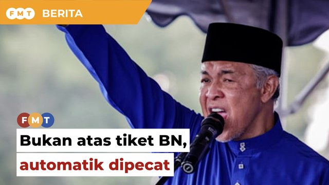 Ahli bertanding bukan atas tiket BN automatik dipecat, kata Zahid