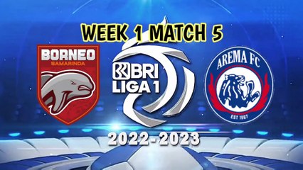 BORNEO FC vs AREMA Full Highlight Liga 1 Indonesia