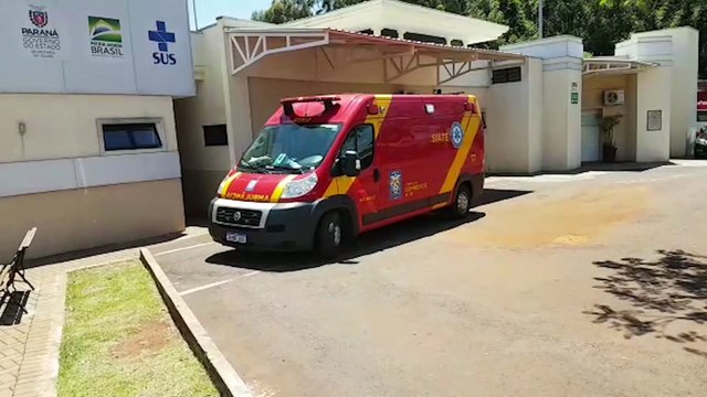 Mulher sofre queda no Bairro Floresta e é socorrida pelo Siate