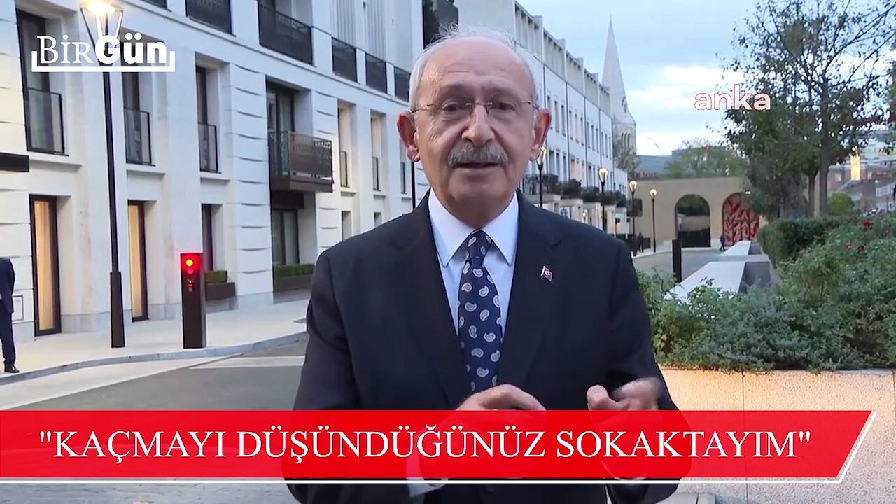 Kılıçdaroğlu, Londra'dan AKP'lilere meydan okudu: "Kaçmayı düşündüğünüz sokaktayım. Ne yaptığınızı ve yapacağınızı gayet iyi biliyorum"