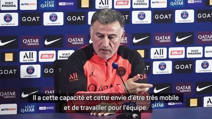 PSG - Galtier : "Neymar fait la jonction entre le secteur offensif et la défense"