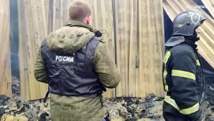 Пожар в "Полигоне": задержан подозреваемый