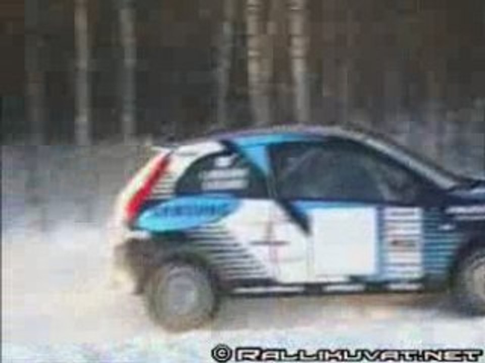 rallye Kauhava 2006 crash