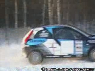 rallye Kauhava 2006 crash