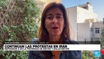 Informe desde Teherán: la represión a las protestas se siente con más fuerza en Sistán y Baluchistán