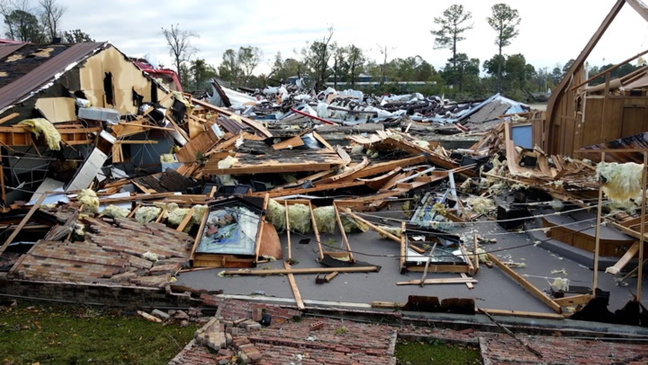 Widespread damage after tornado emergency in Oklahoma
