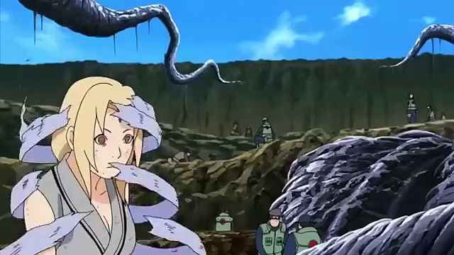 Final battle of Naruto and Sasuke - Sasuke activates new power to cut Kurama in half!